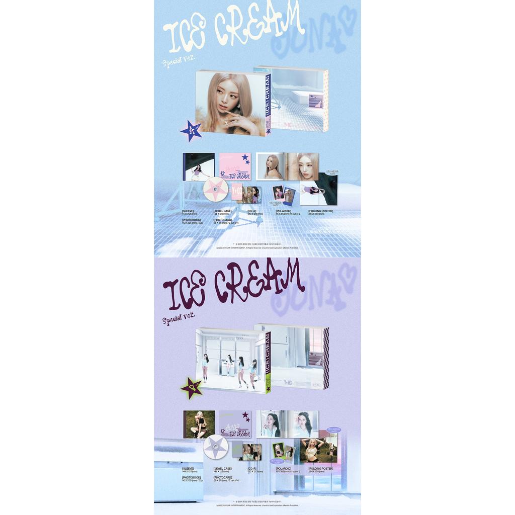 [pre-order] (ITZY) YUNA Album - Ice Cream (SPECIAL Ver.)