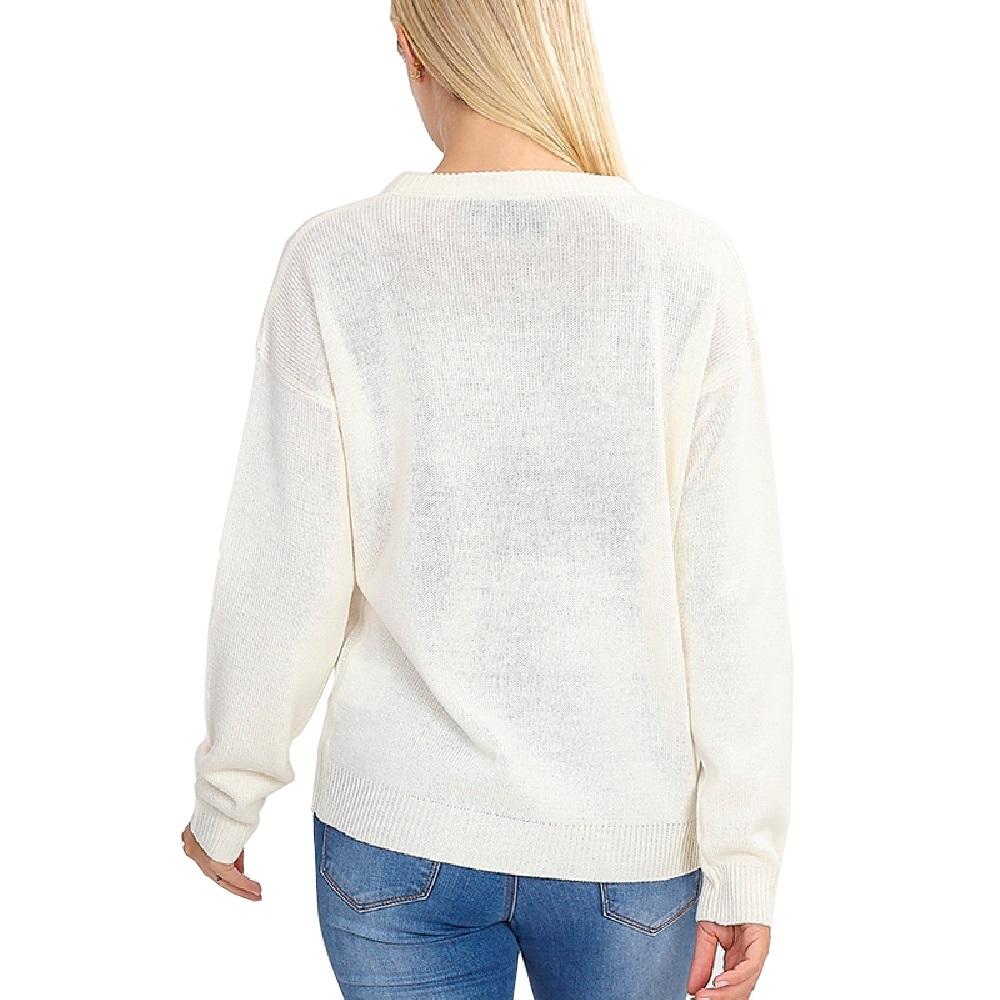 BRAVE SOUL Womens/Ladies Thin Pie Christmas Jumper