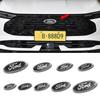 Car Front Hood Emblem Stickers Rear Boot Trunk Logo Auto For Ford Focus Mondeo Edge Ecosport Ranger Fiesta Fusion Kuga F150 F250