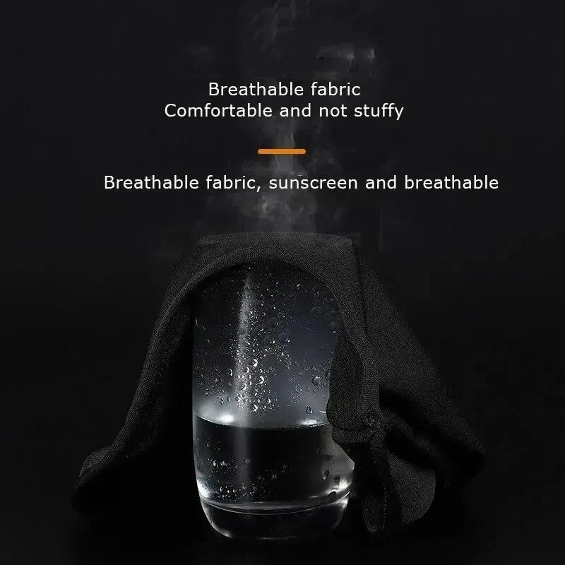 Ice Silk Full Face Mask Anti UV Cycling Balaclava Face Mask Breathable Windproof Motorcycle Headwear Dustproof Men Women Mask