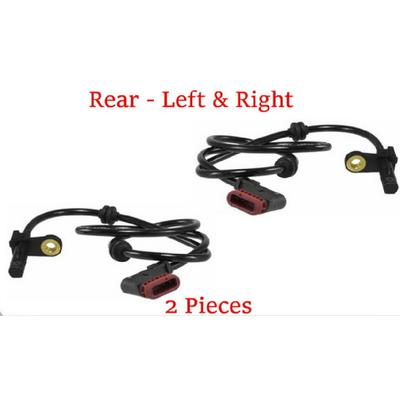 2 X  ABS Wheel Speed Sensor Rear Left & Right Fits: Mercedes Benz 2007-2010