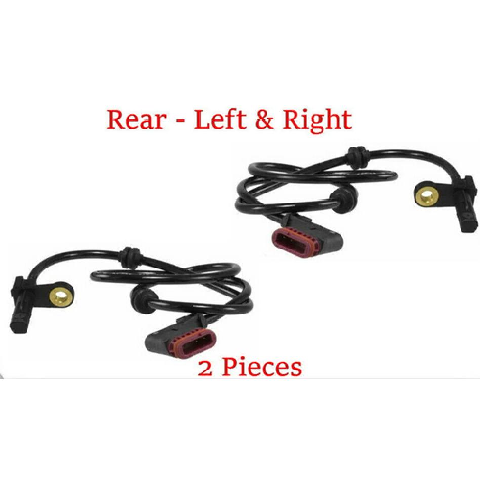 2 x  ABS Wheel Speed Sensor Rear Left & Right Fits: Mercedes Benz 2007-2010