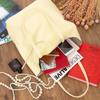 Vera Pelle Corda Light Yellow Leather Bag