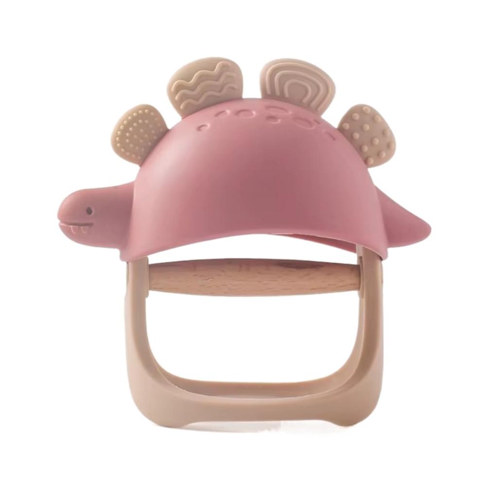 Soft Material Nursing Teething Toys Detachable Silicone Baby Teething Ring  Infant