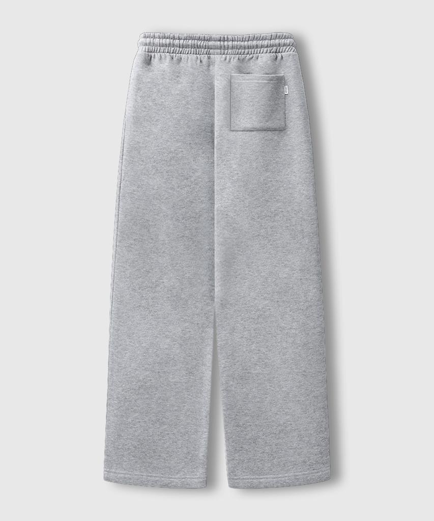 LEMAIN SECOND One-Pleat Wide Sweatpants [Gray] (Type B)