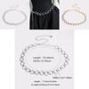 Elegant Gold And Silver Metal Waist Chain With Hook Closure For Daily Fashion