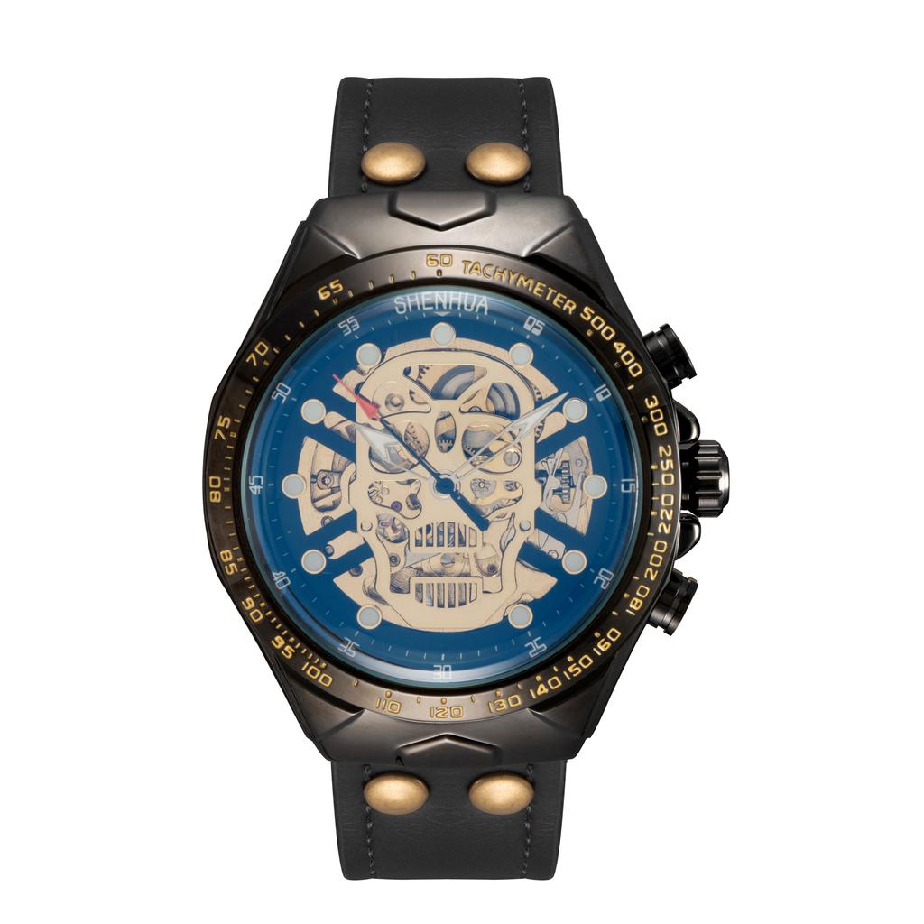 Neue Vintage Herrenuhr Ausgeschnitten Leuchtend Tourbillon Vollautomatisches Mechanisches Uhrwerk Mechanische Uhren reloj automático