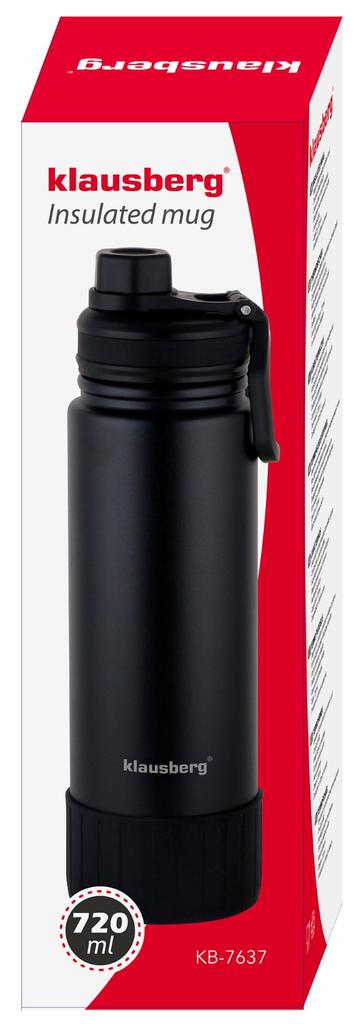 Butelka Termiczna 720ml KLAUSBERG Szara KB-7638