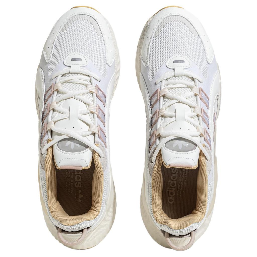 Adidas Originals Hi-Tail 2.0 Comfortable Shock Absorption Non-Slip Low-Top Casual Running Shoes Unisex Sneakers White Brown JI4347