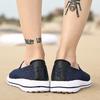 Summer Men Sneakers Black Braid Beach Shoes Casual Weave Breathable Slip on Flats Grey Sneakers