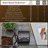 1 Watch Travel Case for Men Single Watch Case Storage Gift Idea Travel Accessory Espresso Mirage Watch Roll Cases Brown/Ivory - - - - Brown/Ivory -