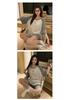 Women's Summer Cotton-Like Pajama Set: Raglan Short-Sleeve Top & Shorts with Cute Cartoon Design, Suitable for Home or Outdoor Wear