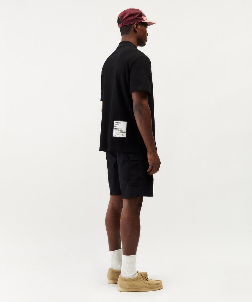 MAYOL Myl Short Sleeve Polo Shirt_Black