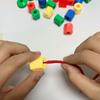 50Pcs Threading Beads For Toddlers Educational Montessori Occupational Therapy Sensory Toys Fine Motor Skills Activities