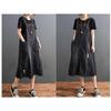 Ladies' Fashionable Loose and Versatile Denim Strap Dress for Slimming