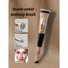 1pc Dual-Ended Makeup Brush, Basic Brush, Large-Head Foundation Makeup Brush, Small-Head Concealer Brush Multi-Functional Portable Makeup Tool