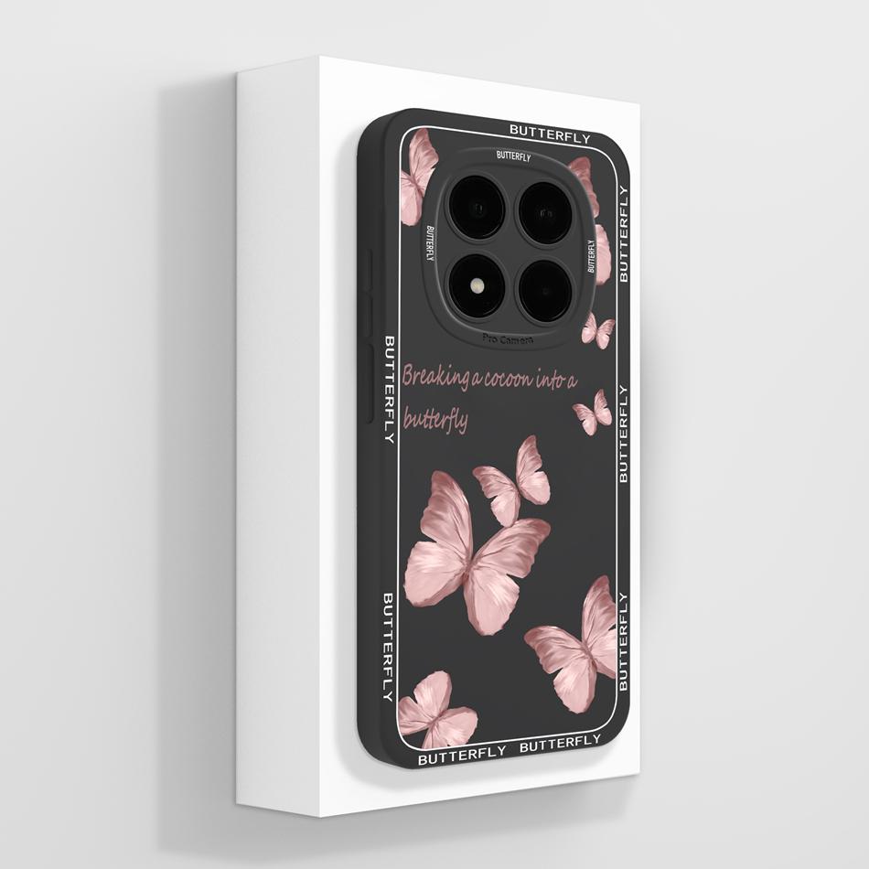 Hülle Für Redmi Note 15 Pro Plus Künstlerischer Stil Vollständige Abdeckung Funda Für Redmi Note15 Hüllen Weicher Flüssigsilikon Handy-Schutz