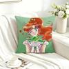Cute girls S-Sailors M-Moon-es  Pillow Case Square Double-Sided Sofa Cushion Cover Bedroom Bedside Pillow