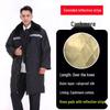 Autumn & Winter Windproof Waterproof Multi-functional Security Guard Coat with Cotton Insulation