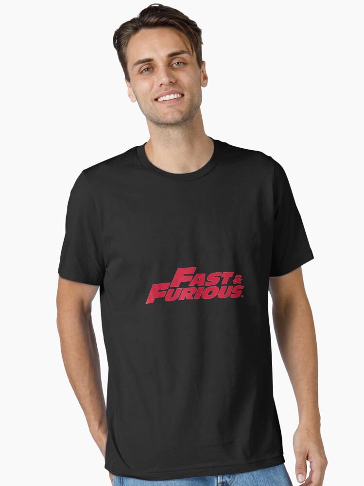 Fast & Furious Fast Furious Classic Red Logo Essential T-Shirt