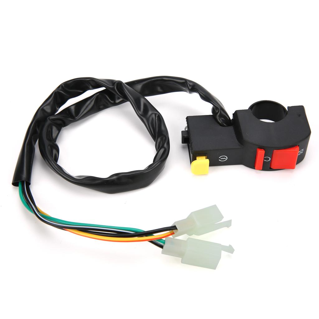 Motorcycle Kill Stop Button Switch Handlebar Ignition On Off Starter Fit for 50cc  110cc  125cc Pit Quad Dirt Bike