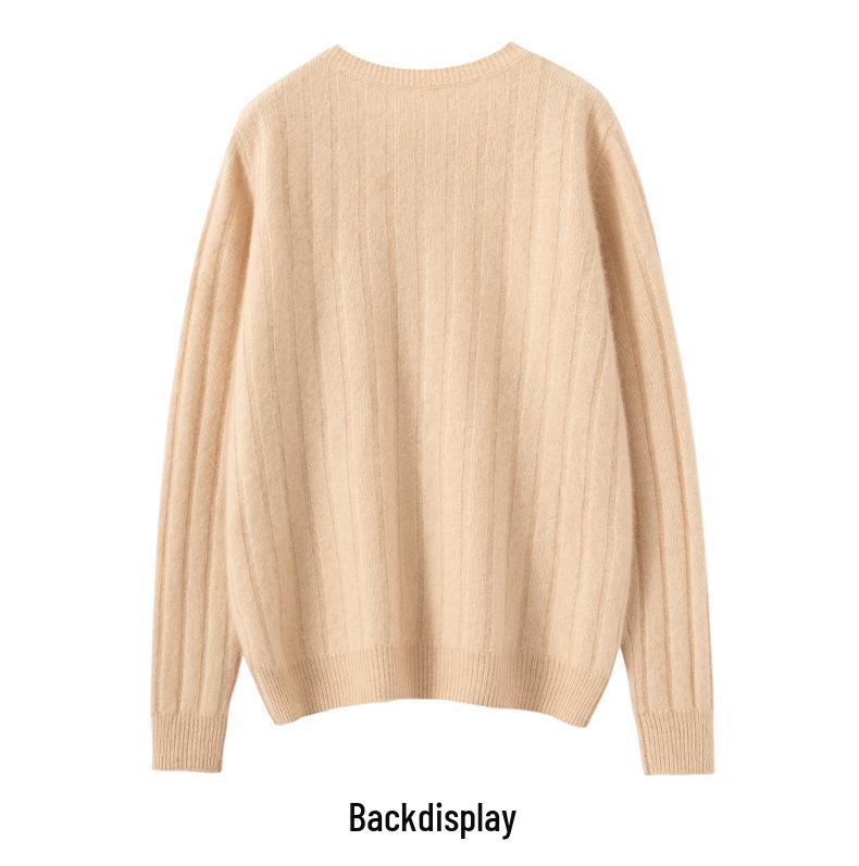 Soft Versatile Cashmere Women's Knit Solid Base Layer - Autumn/Winter