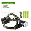 78111111LM Ultra Bright LED Headlamp Powerful Rechargeable Head Flashlight 1*18611 Battery Head Torch Fishing Camping Zoom Lamps