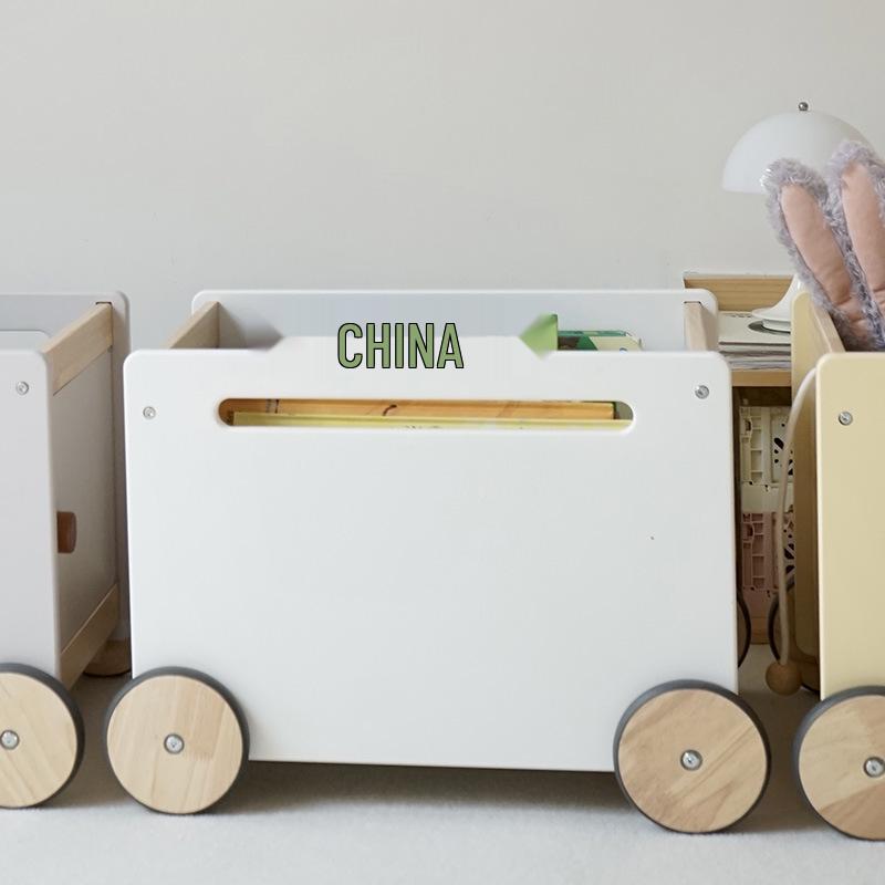 

Детская игровая тележка для покупок - Развивающая тележка для хранения для детей