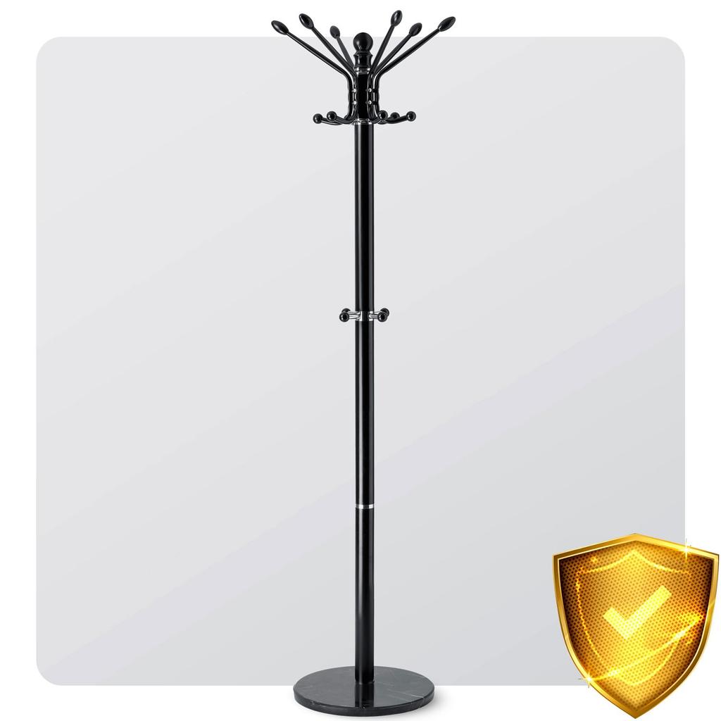 Standing Clothes Rack With Marble Base Massido 684300