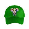 Lebendiges Aquarell-Elefanten-Wandkunst-Dekor Baseballkappe Mode Unisex Sonnenhut Damen Outdoor-Sport Snapback-Kappe