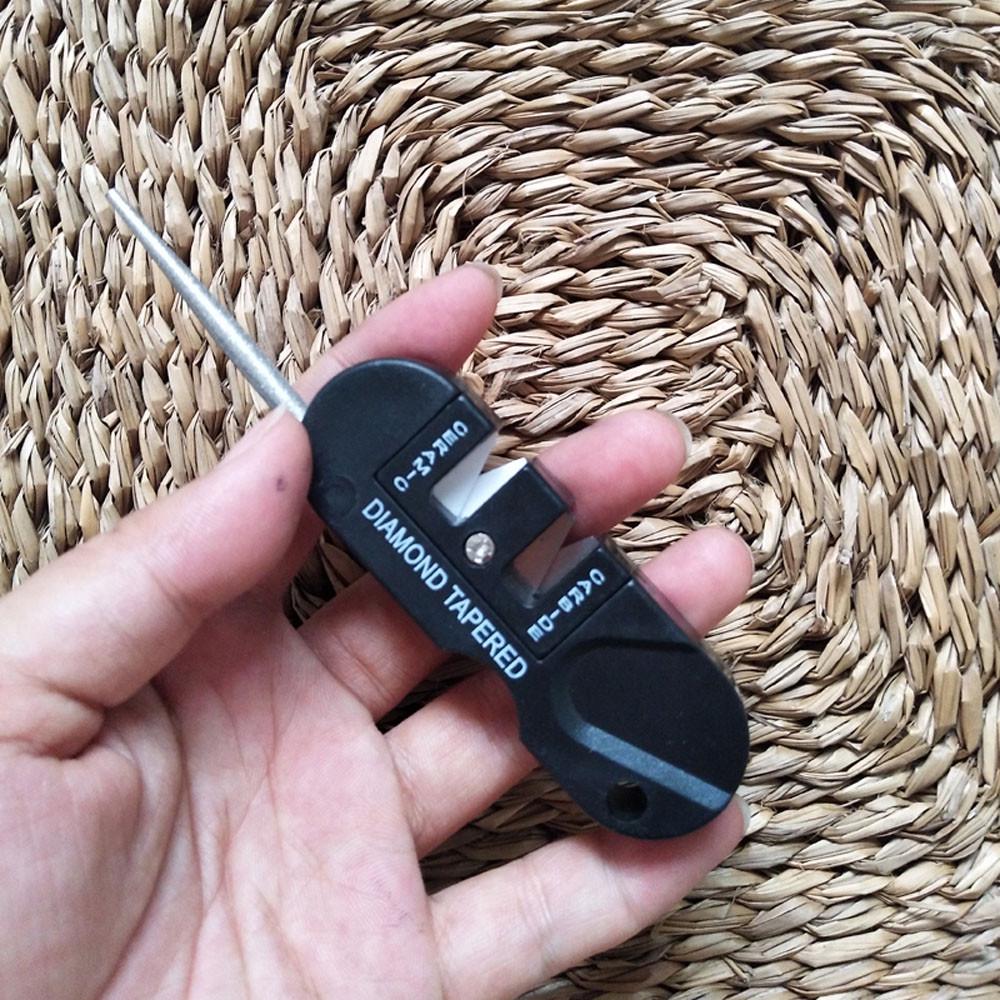 (Kuře Kung Pao)Venkovní kapesní EDC skládací ořezávátko Keramické karbidové diamantové kuželové nástroje