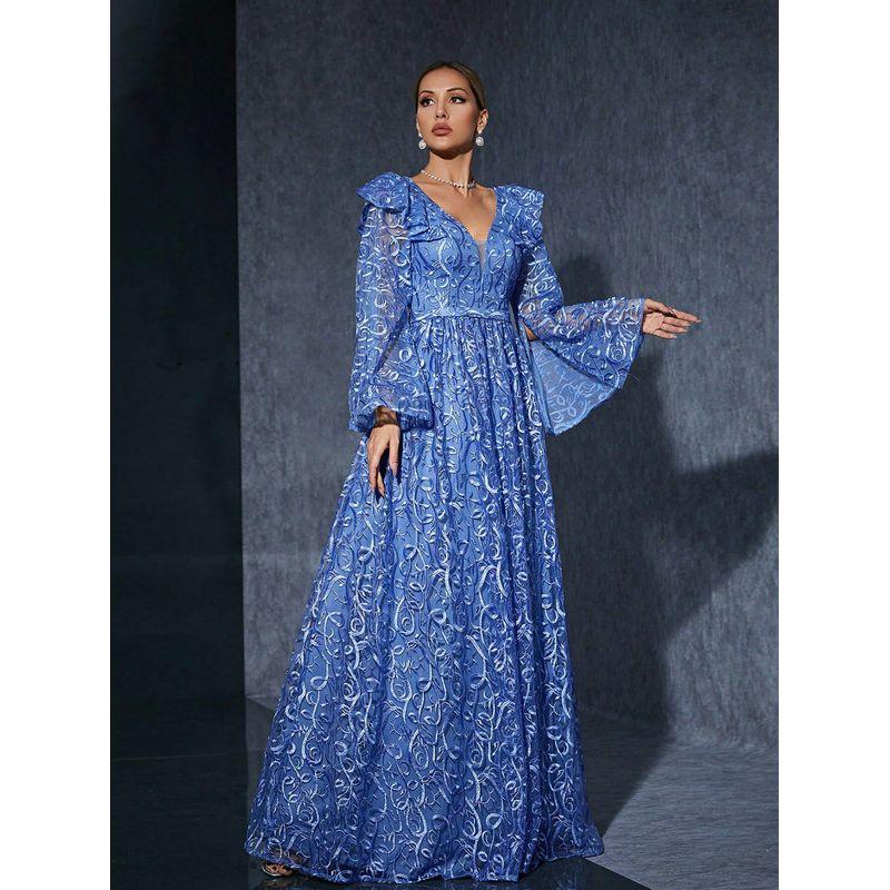 

Light Luxury Niche Performance Wear, Annual Party Evening Dress, New Style Wedding Dresses, Sexy Party Picture Color---Al4479 L
