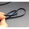 1pc 4mm width transmission rubber drive belt for walkman repeater cassette deck counter audio tape recorder  turntable