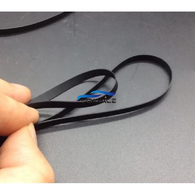 1pc 4mm width transmission rubber drive belt for walkman repeater cassette deck counter audio tape recorder turntable