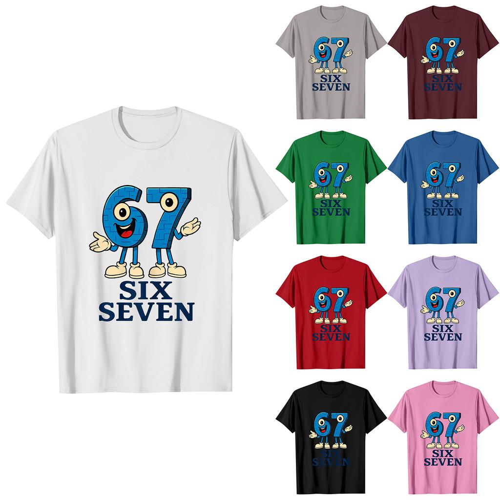 Dětské ležérní tričko s krátkým rukávem a potiskem písmen