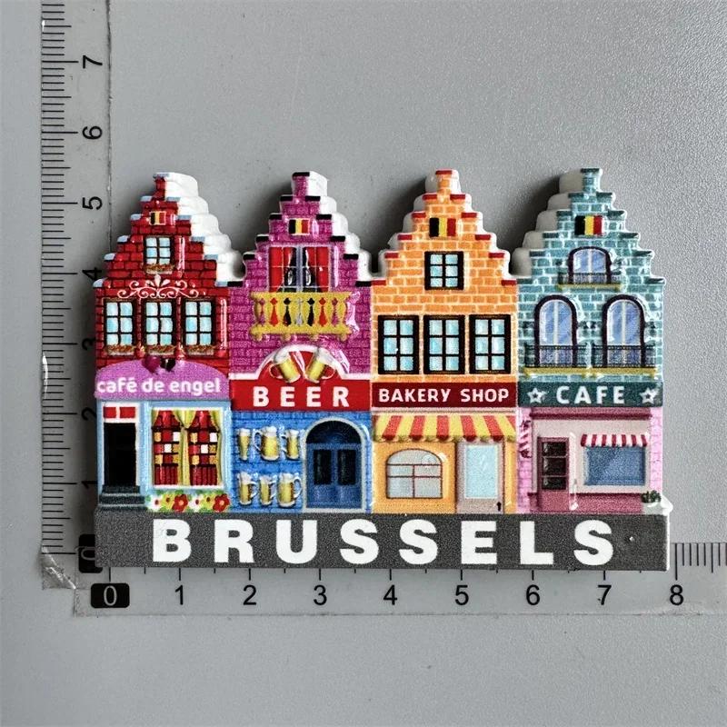 Kühlschrankmagnet Barcelona Spanien Brüssel Belgien Amsterdam Portugal Roma Tourist Souvenir Geschenke Kühlschrankmagnete