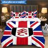 3PCS Fulham F.C Printed Soft Bedding Set,Including 1pc Duvet Cover And 2pcs Pillowcases Perfect for Bedroom, Dormitory, Fan gift