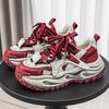 Casual Men'S Platform Sneakers Fashion Thick-Soled Man'S Shoes Designer High-End Cushioning Jogging Shoes Zapatillas Hombre