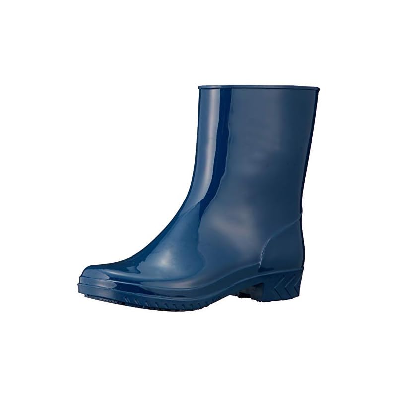 [OKAMOTO] Okamoto Lady Japanese-made PVC injection boots, navy, size 23 cm