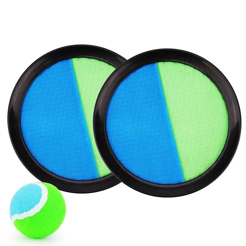 1Sada Kids Sucker Sticky Ball Toy Outdoor Sports Chyťte míčovou hru Set Házejte a chyťte rodiče a děti Interaktivní venkovní hračky