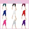 Pantaloni Capri Yoga Elegante pentru Femei, cu Talie Joasă, pentru un Stil de Fitness Fără Efort și Confort