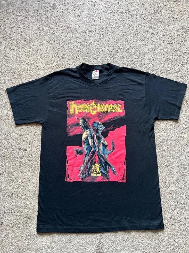 Vintage Hate Eternal 2005 Tour Shirt Large Death Metal Grind 3XL