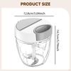 Garlic Mincer Manual Food Processor Hand Pull String Onion Cutter Vegetable Chopper for Fruits Chili