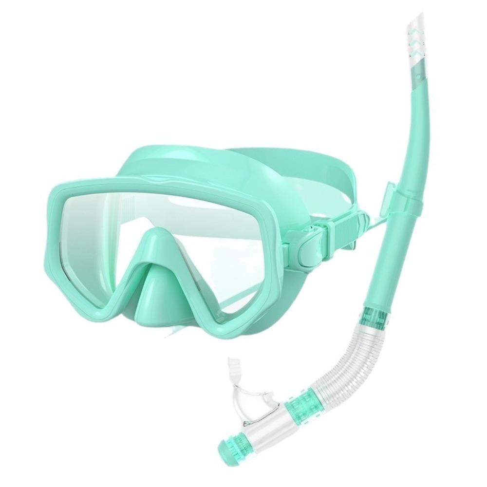 Waterproof Diving Snorkeling Mask Anti Fog Dry Snorkel Set Underwater Snorkeling Mask Adult