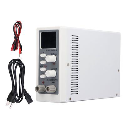 DC Power Supply Digital Display White Color 0‑ 0‑5A Output   Input DC Variable Power Supply 300W