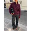 TIFICY Damenmode, lässig, Herbst/Winter, einfarbig, mit Druck, langen Ärmeln, hohem Halsausschnitt