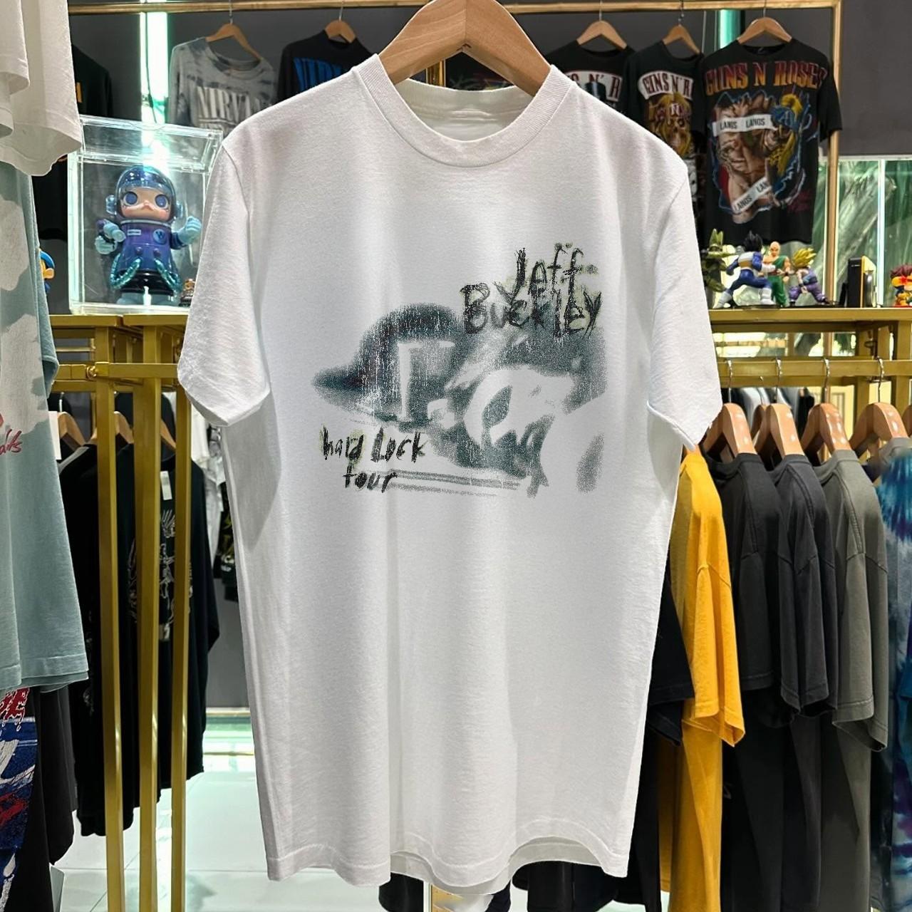 1996 Jeff Buckley Hard Luck Australian Tour Promo T-Shirt White XXL 3XL