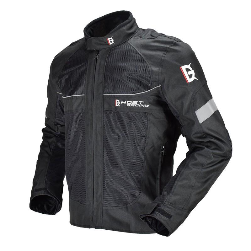 Mens Motorcycle Riding Jacket Protective Windproof Abrasion-Resistant Touring Gear Use