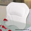 4D Mesh Fabric Bathtub Pillow with 7 Suction Cups - Spa Bath Comfort