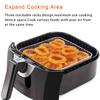 Air Fryer Rack Stackable Multi-Layer Stainless Steel Dehydrator Rack Air Fryer Basket Tray For Kitchen Accessories